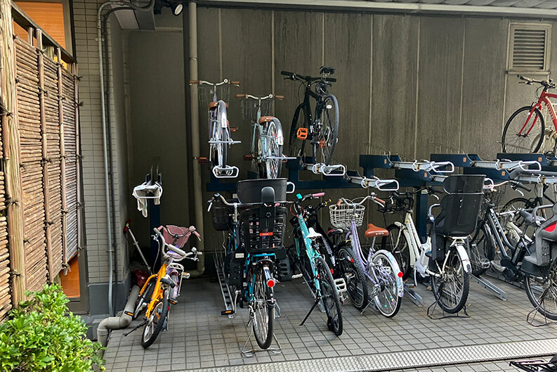 駐輪場｜三番町東急アパートメント