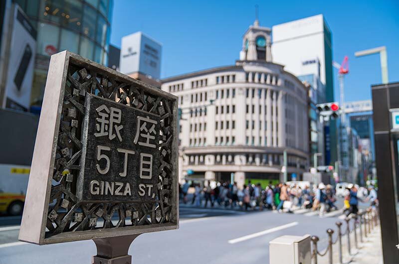 鳩居堂前路線価変動率の推移|イメージ