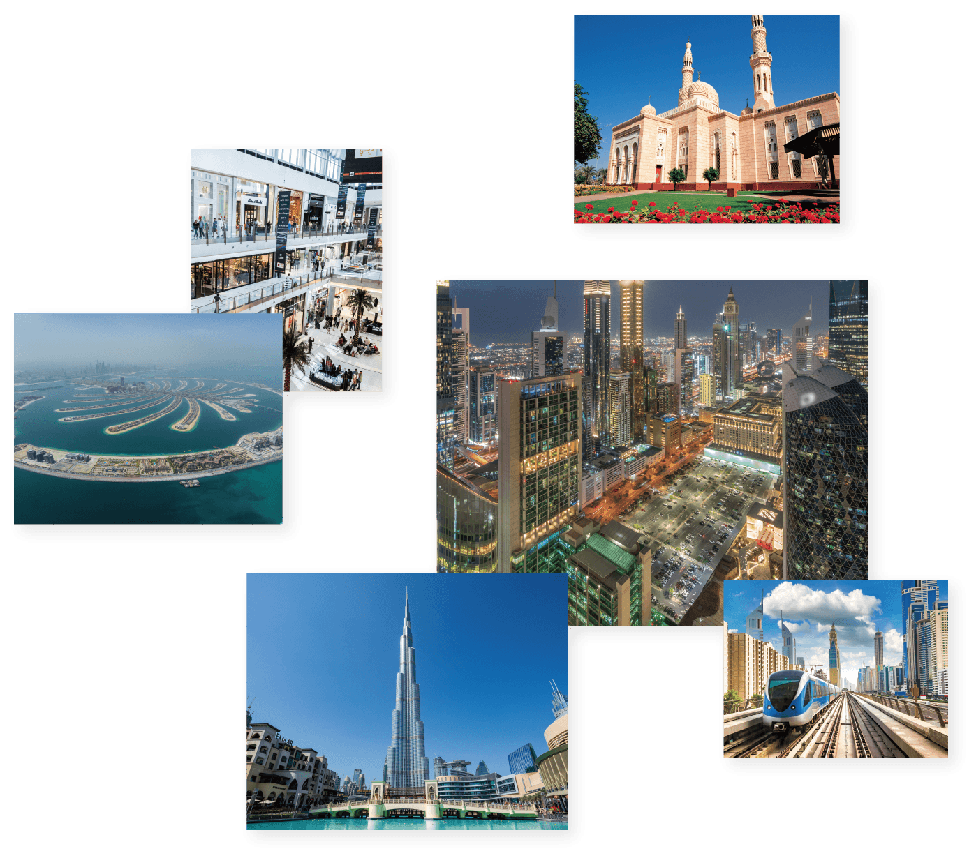 ハワイ・ワイキキビーチの風景とコンドミニアム群