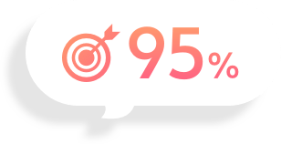 95%
