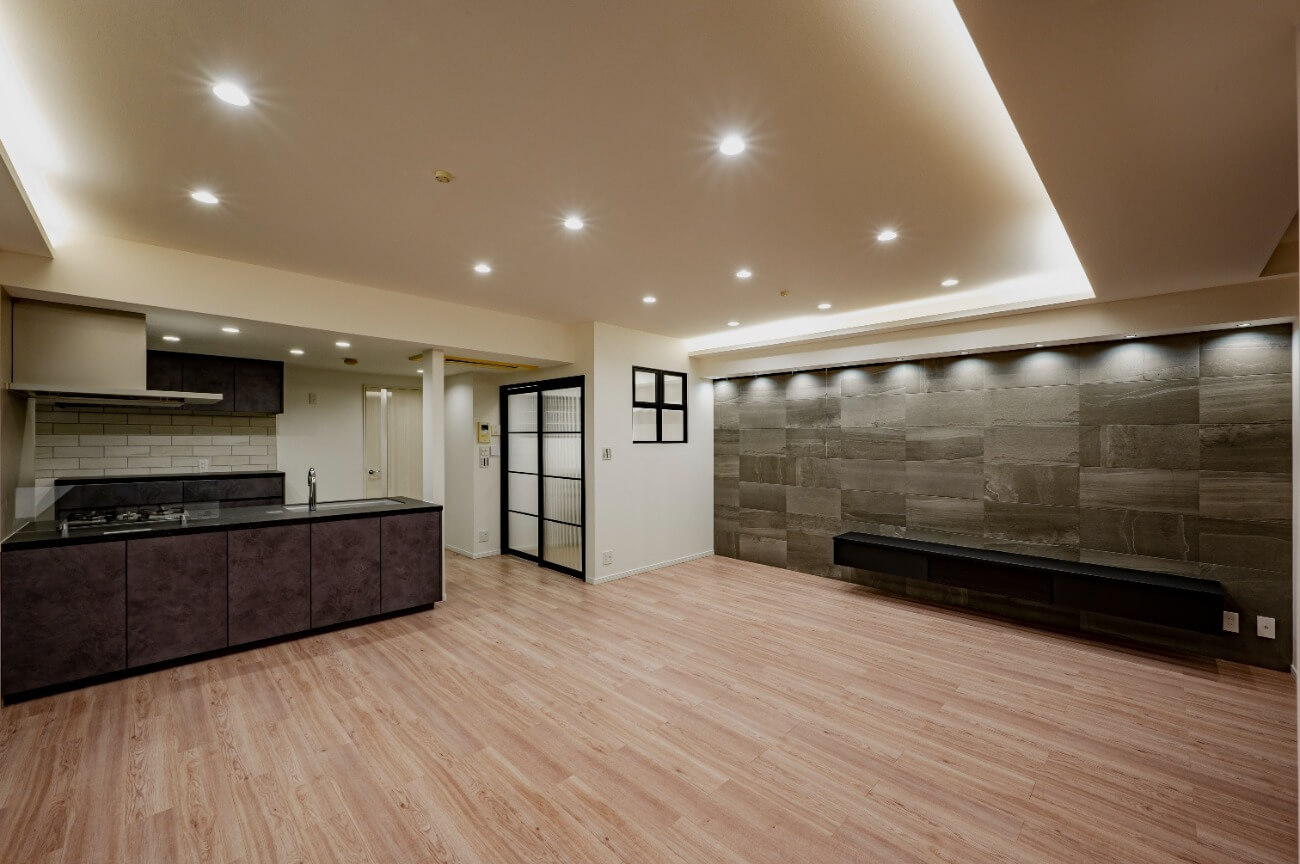 シックに新しくなった住み慣れたお住まい