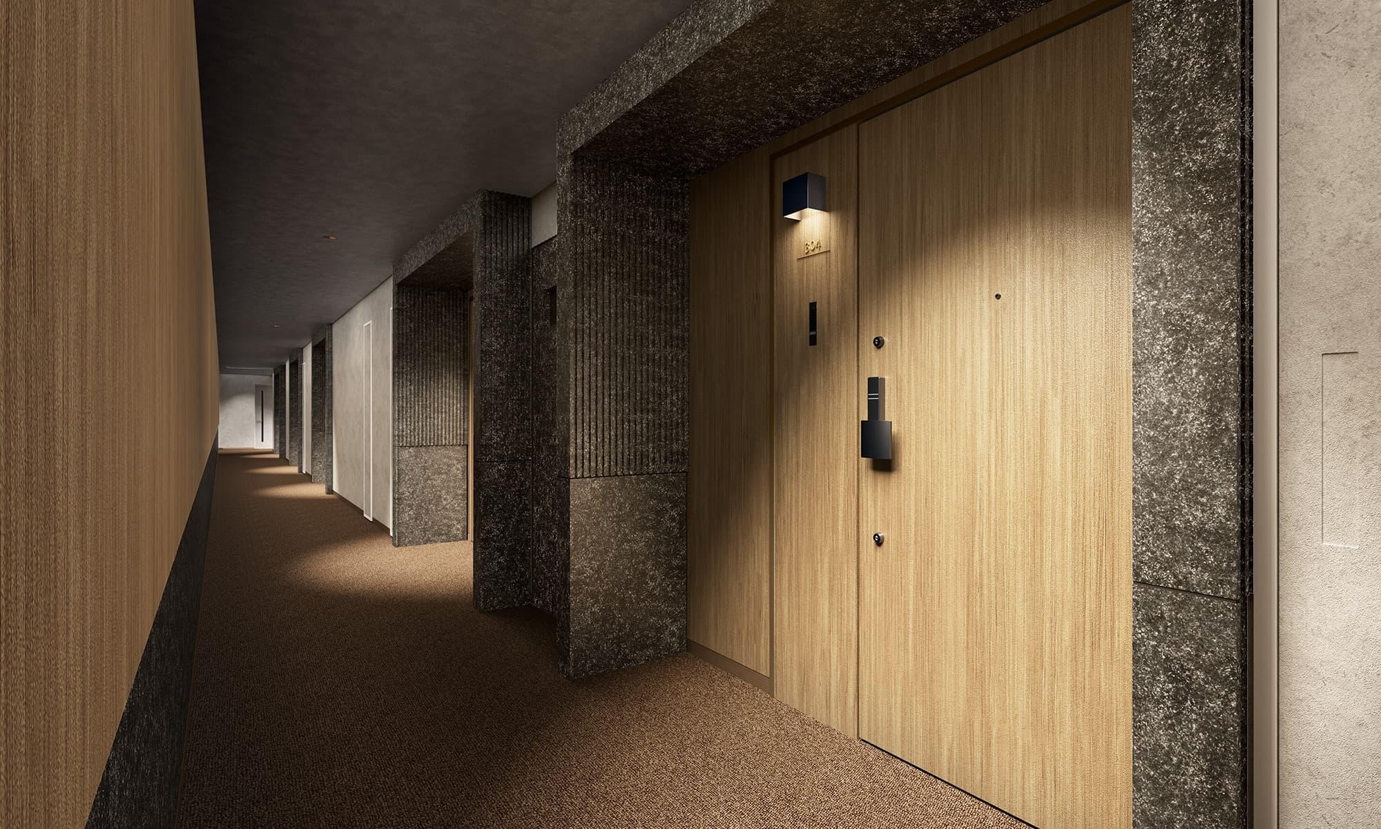 内廊下完成予想図CG